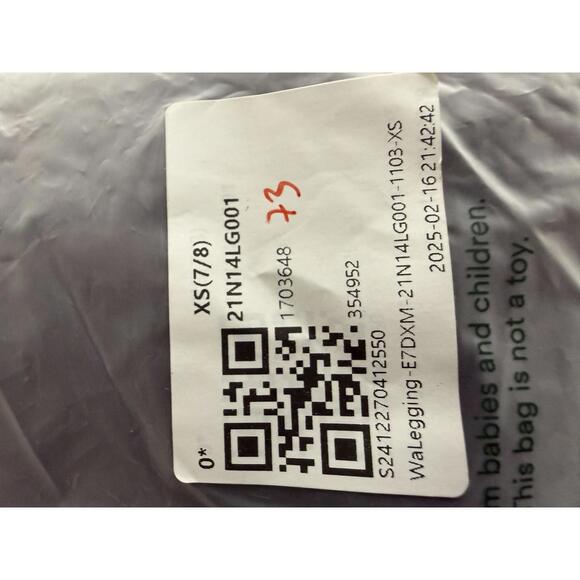 NWT Halara High-Waisted Crossover Waist 7/8 Leggings Size XS - Picture 6 of 6